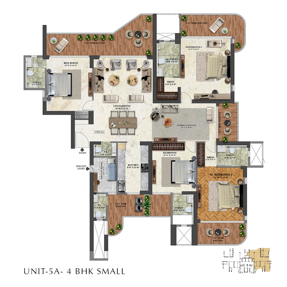 4S The Aurrum Floor Plan