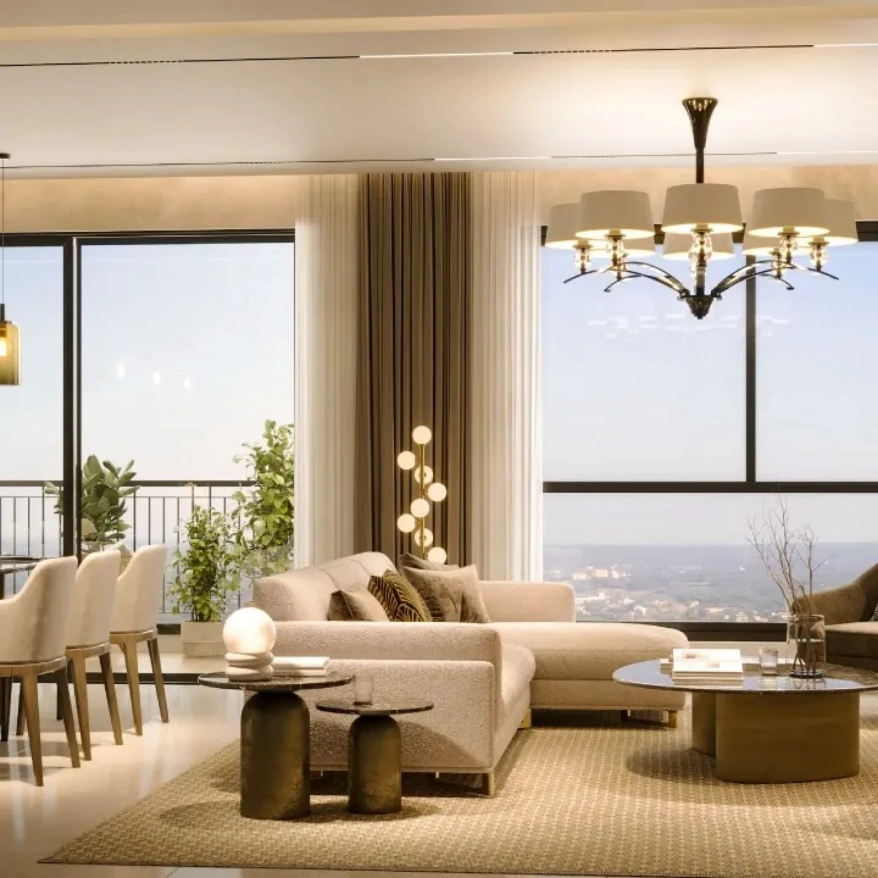 Sobha Crescent Sector 63A Gurugram — grand residence interiors