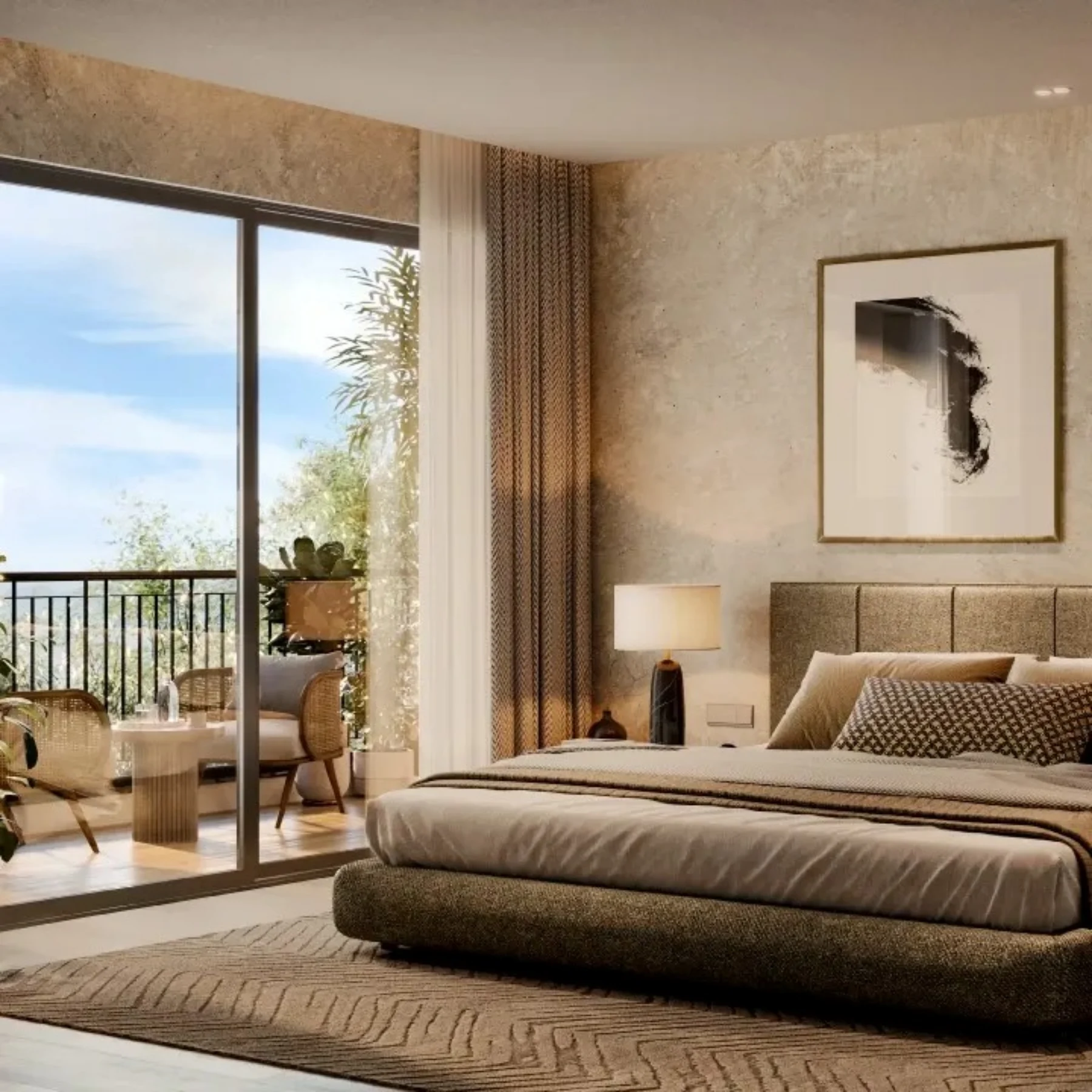 Sobha Crescent — residence interiors